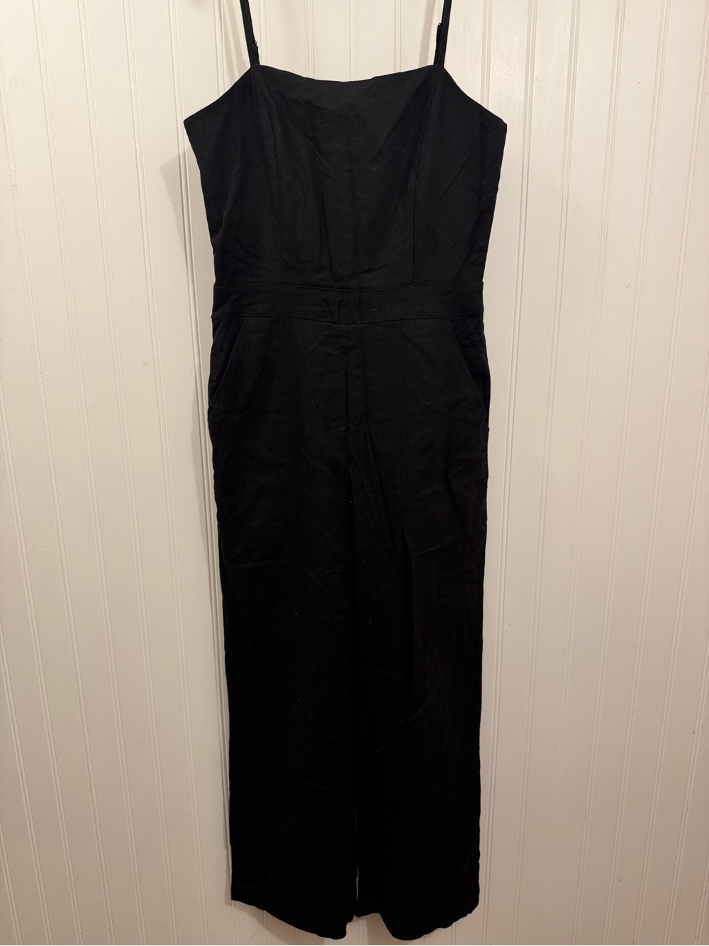 black jumpsuit